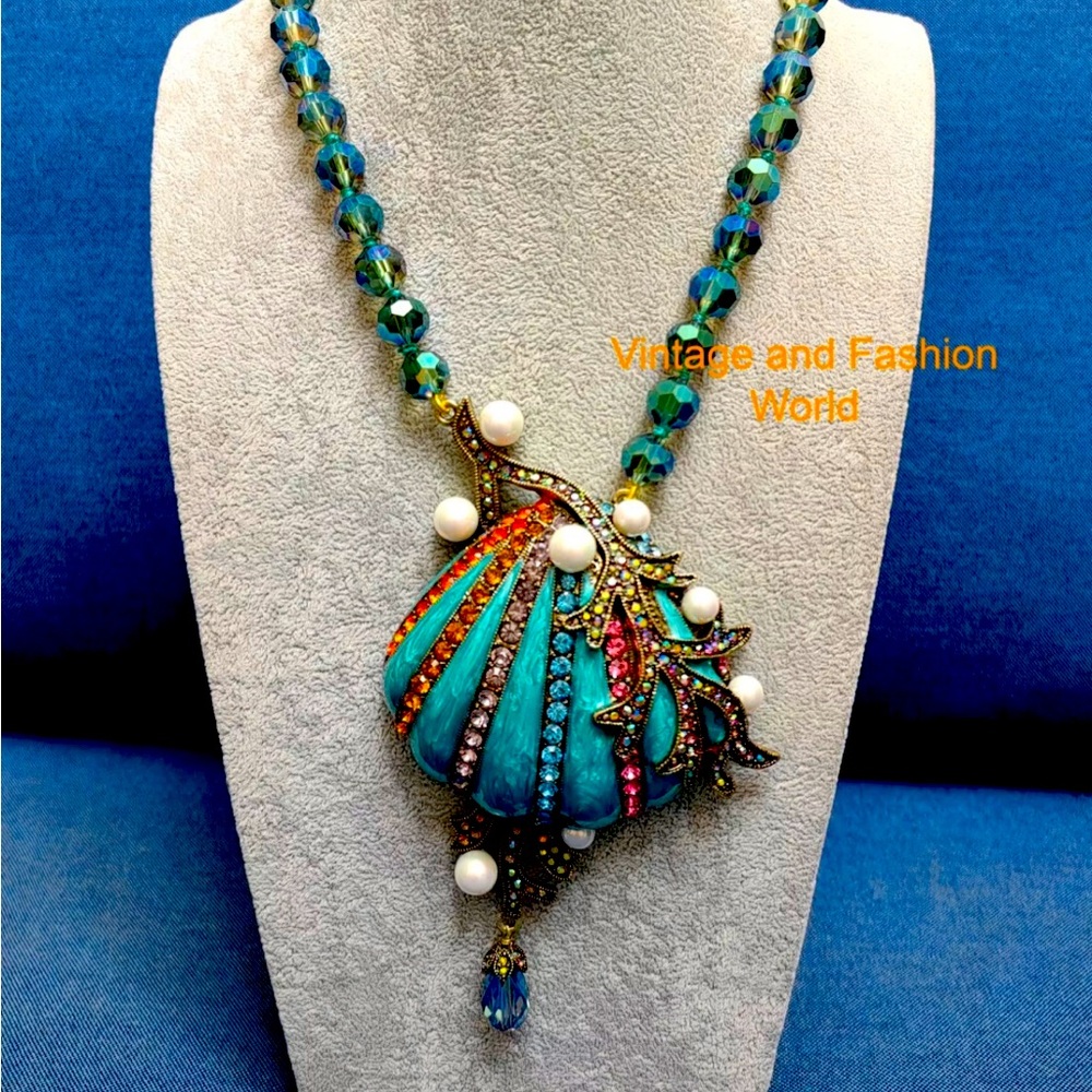 Heidi DAUS “ Sensation of the 🌊 SEA” Necklace